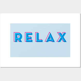 Relax Posters and Art